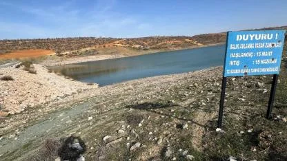 Kuruyan Gölet Yeniden Hayat Buldu