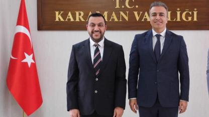 M. Aysan Vali Çiçek’i Ziyaret Etti