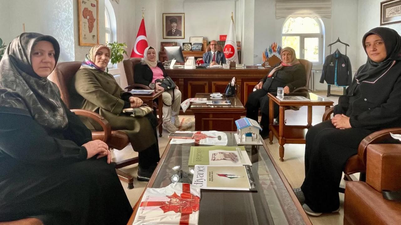Mehir Vakfından İl Müftüsüne Ziyaret