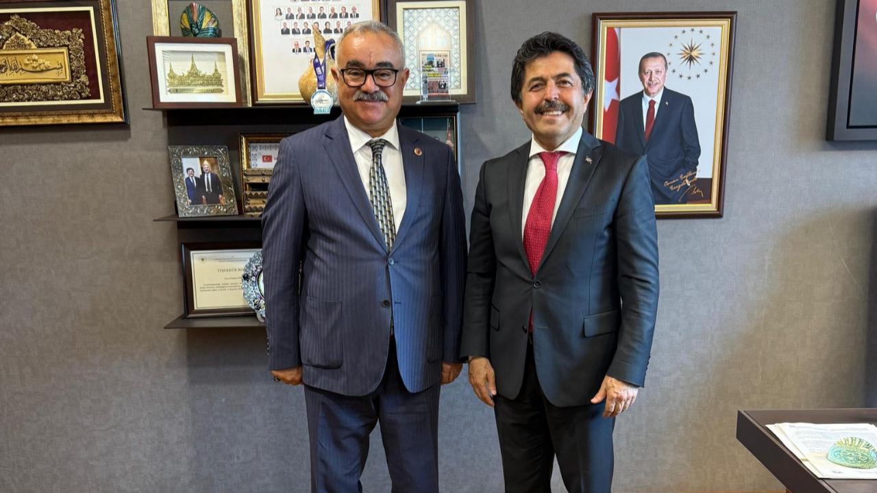 Milletvekili Osman Sağlam, Prof. Dr. Fahrettin Öztürk’ü TBMM’de Ağırladı