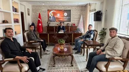 “Paşa’nın İzinde, Toprak İçin El Ele” Etkinliği Kapsamında Kaymakam Zıvlak’a Ziyaret