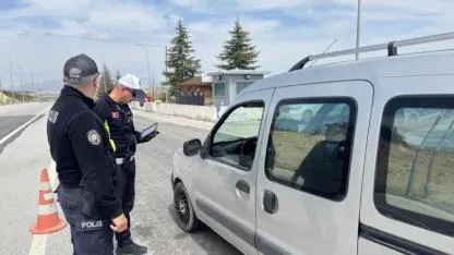 Karaman’da Trafik ve Asayişte Yoğun Mesai