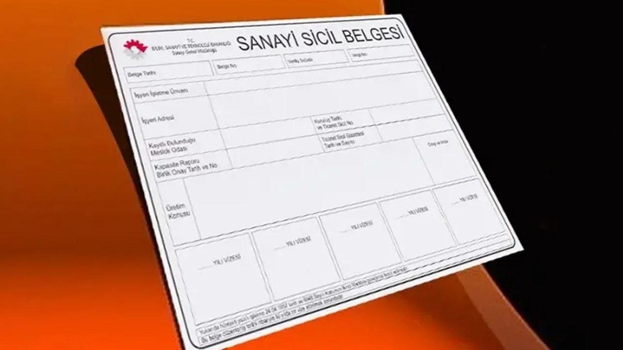Sanayicilere 'Yıllık İşletme Cetveli' Uyarısı