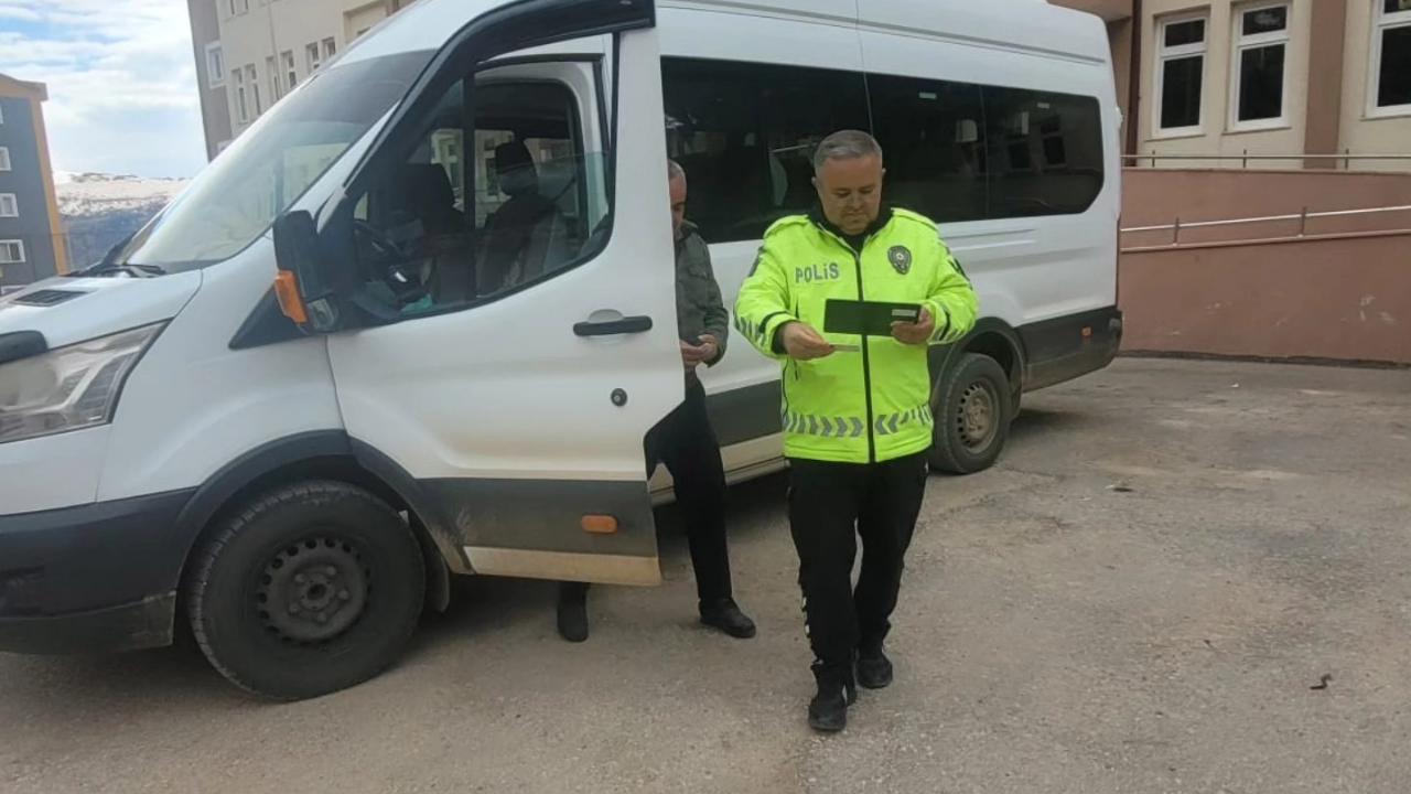 Sarıveliler’de Okul Servislerine Sıkı Denetim