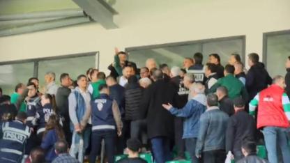 Spor Değil Gerginlik Konuşuldu! Maç Sonu Olayları Büyüdü
