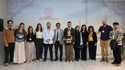 Uluslararası Eğitimcilerden İl Müdürü Mehmet Çalışkan'a Ziyaret