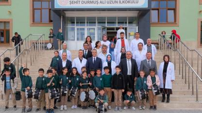 Vali Çiçek, Durmuş Ali Uzun İlkokulu’nu Ziyaret Etti