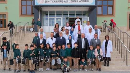 Vali Çiçek, Durmuş Ali Uzun İlkokulu’nu Ziyaret Etti