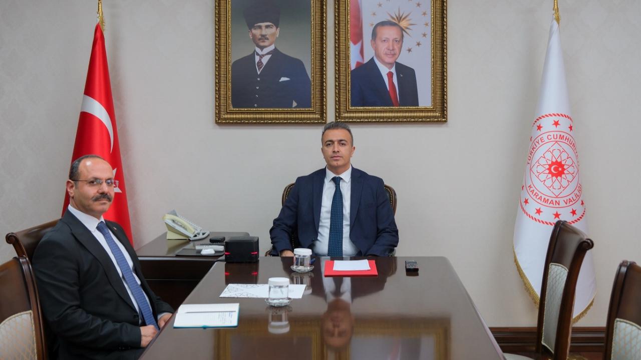 Vali Çiçek, “Sosyal Risk Haritaları” Toplantısına Katıldı