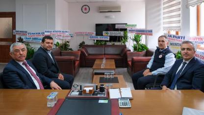 Vali Çiçek'ten Alanlı'ya Hayırlı Olsun Ziyareti