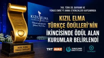 2. Kızıl Elma Türkçe Ödülleri Belli Oldu
