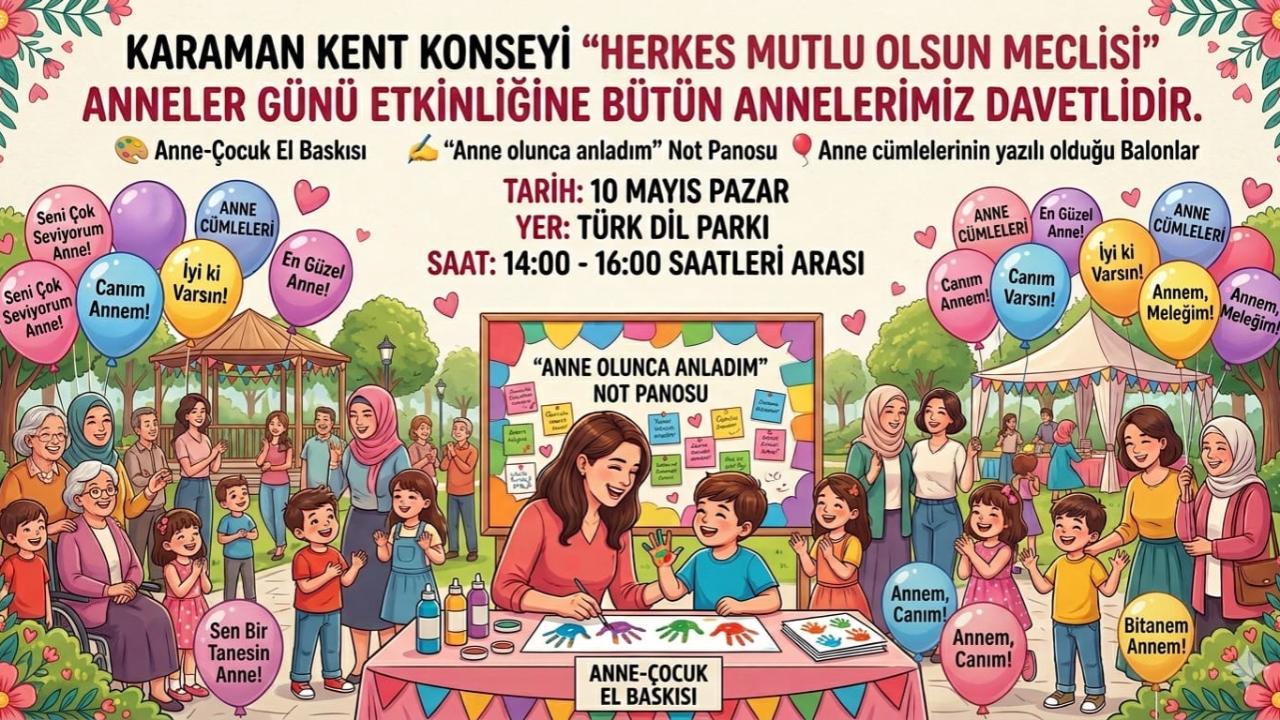 Anneler ve Çocuklar Türk Dili Parkı’nda Buluşuyor