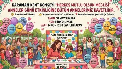 Anneler ve Çocuklar Türk Dili Parkı’nda Buluşuyor