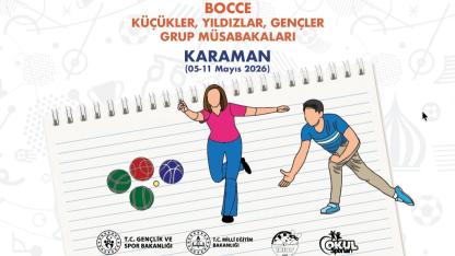 Karaman, Okul Sporları Bocce (Petank) Grup Müsabakalarına Ev Sahipliği Yapacak