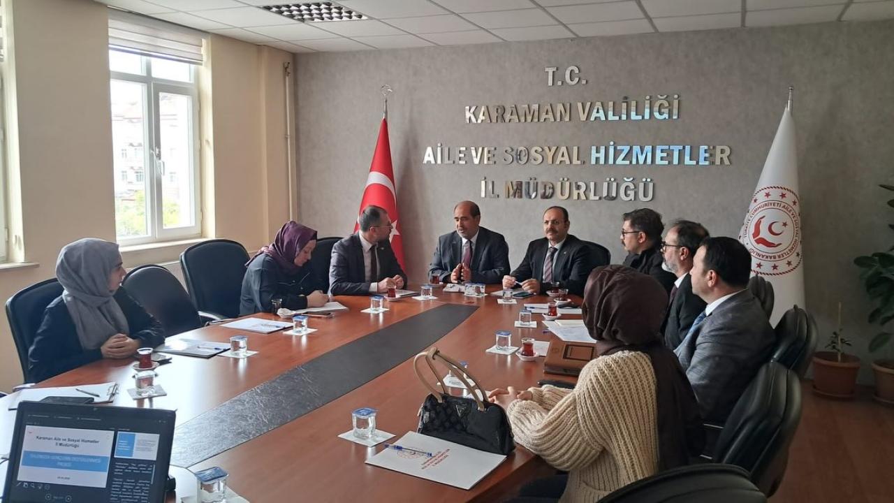 Karaman’da Aileyi Güçlendiren İş Birliği Toplantısı Gerçekleştirildi