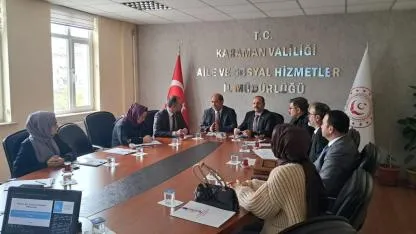 Karaman’da Aileyi Güçlendiren İş Birliği Toplantısı Gerçekleştirildi