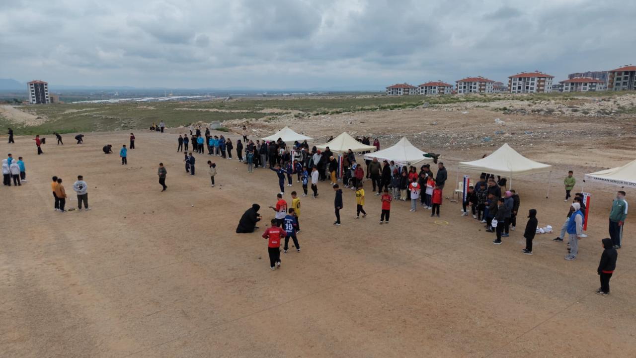 Karaman’da Okul Sporları Bocce Grup Müsabakaları Başladı