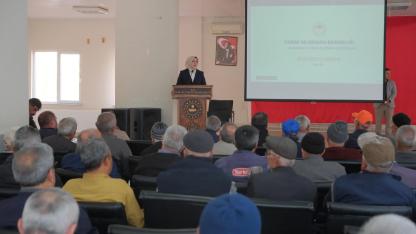 Karaman’da Üreticilere Bitki Koruma ve B-Reçete Bilgilendirmesi