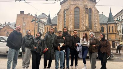 KMÜ Öğrencilerinden Saraybosna’ya Akademik Ziyaret