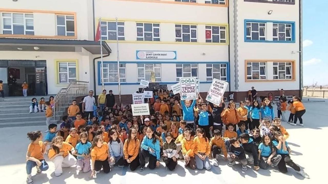 Öğrencilere Çevre Bilinci Aşılandı