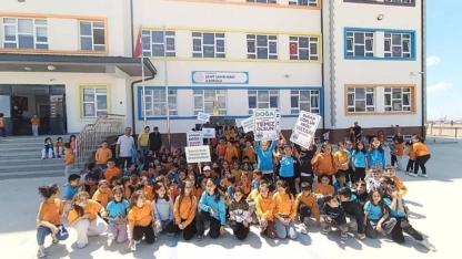 Öğrencilere Çevre Bilinci Aşılandı