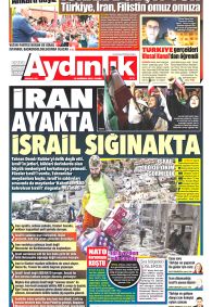 AYDINLIK GAZETESİ Gazete Manşeti