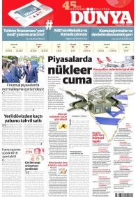 DÜNYA Gazete Manşeti
