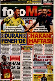 FOTOMAÇ Gazete Manşeti