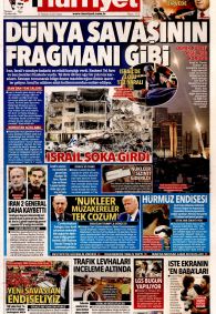 HÜRRİYET Gazete Manşeti