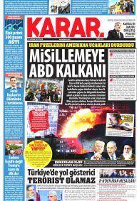 KARAR Gazete Manşeti
