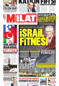 MİLAT Gazete Manşeti