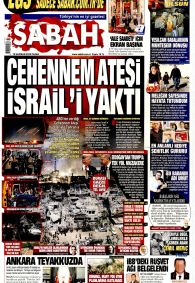 SABAH Gazete Manşeti