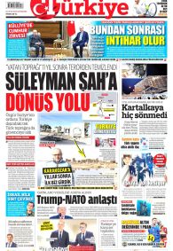 Türkiye Gazete Manşeti