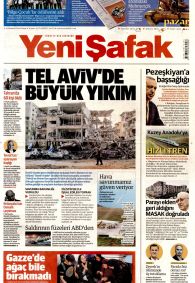 YENİ ŞAFAK Gazete Manşeti
