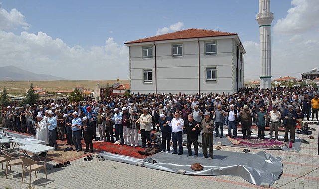 Yazılı (Göndere) Köyünde Yağmur Duası Yapıldı